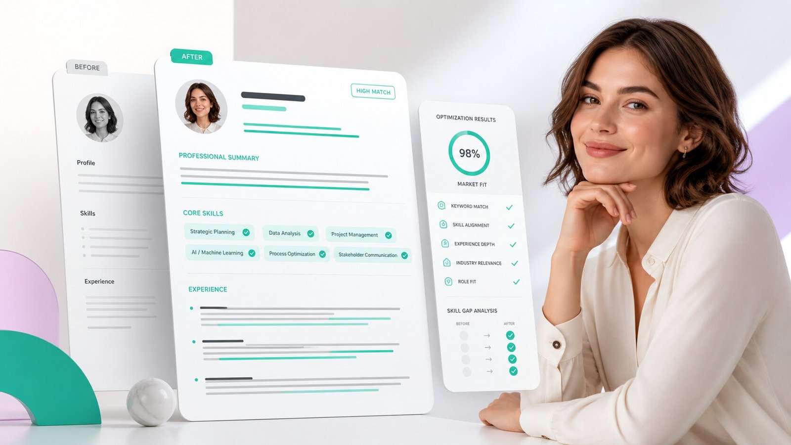 Creazione e ottimizzazione di curriculum vitae tramite intelligenza artificiale