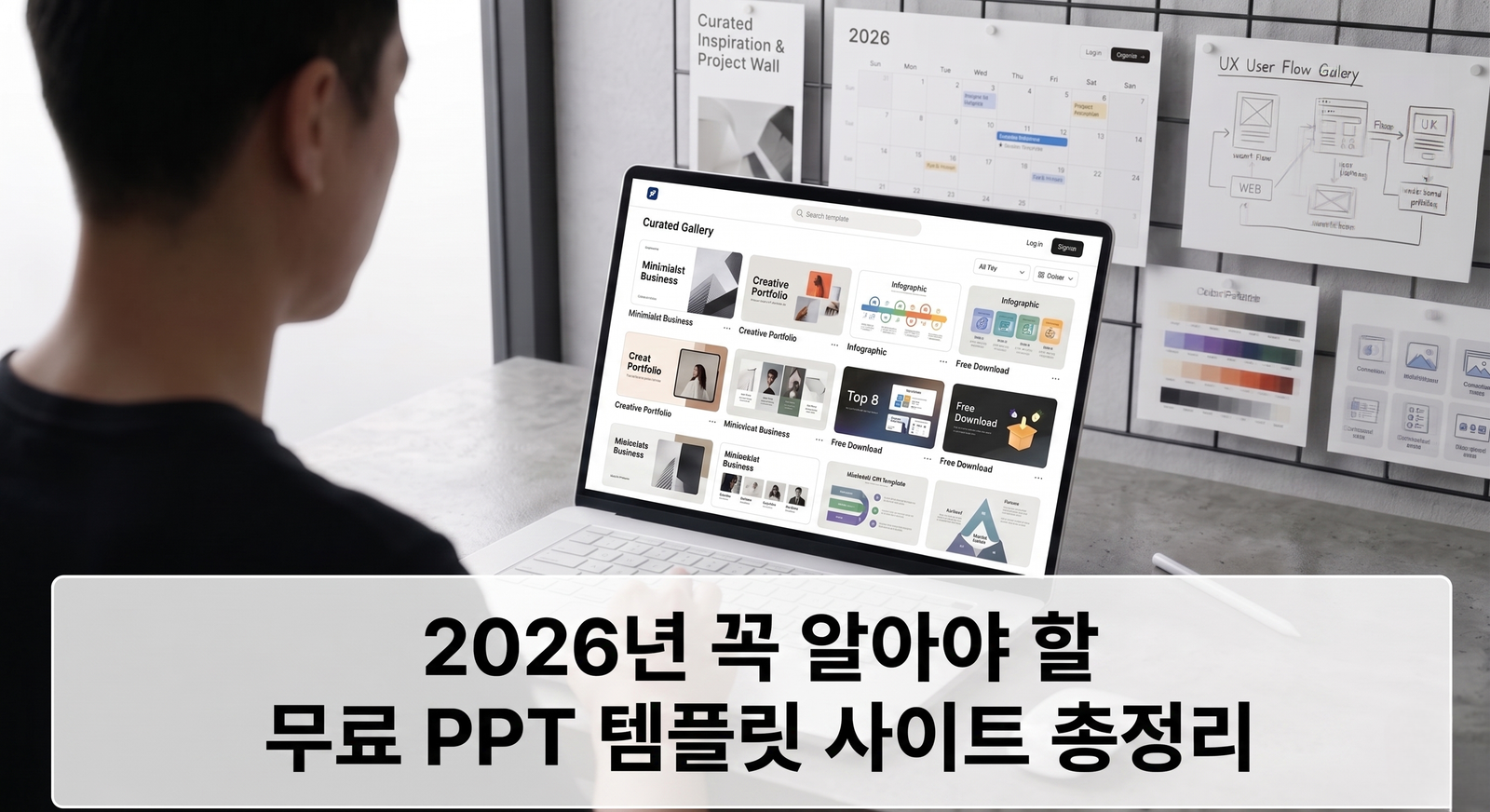 2026년 꼭 알아야 할 무료 PPT 템플릿 사이트 총정리