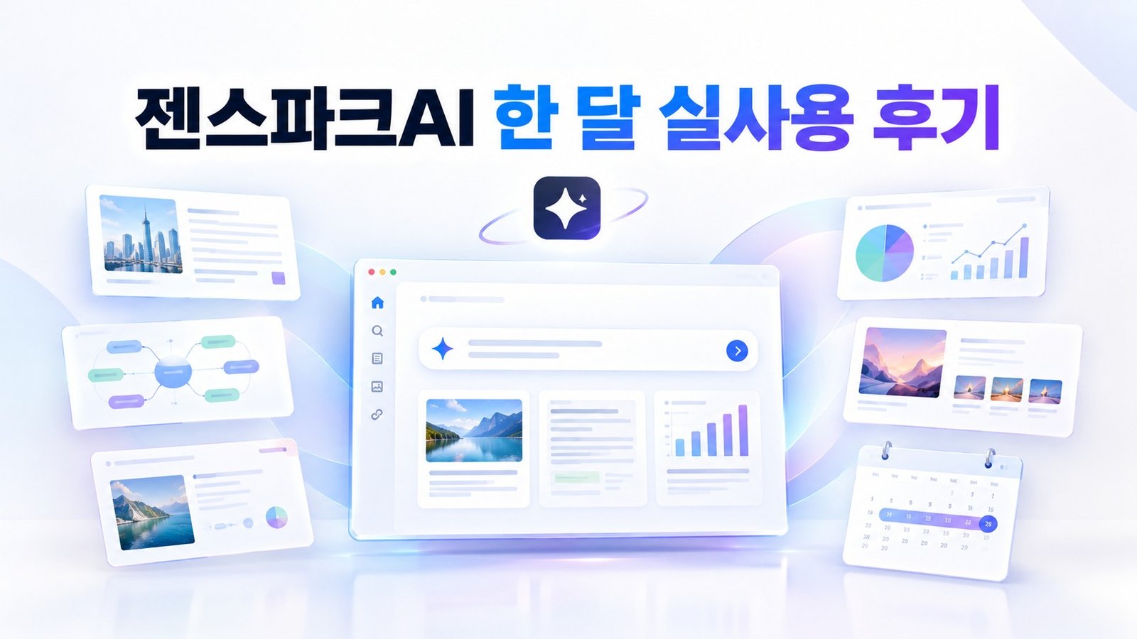 단순 검색을 넘어선 맞춤형 리서치 에이전트 젠스파크 대시보드 화면