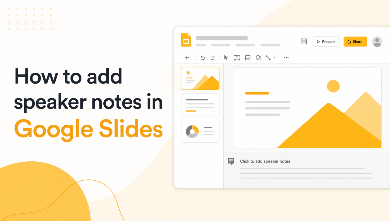Come aggiungere note al relatore in Google Slides: una guida completa