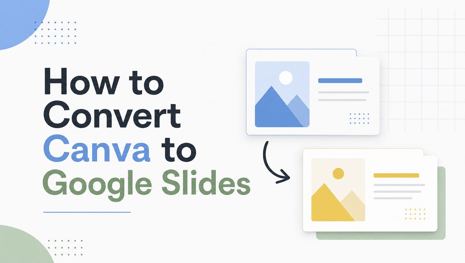 come convertire Canva in Google Slides