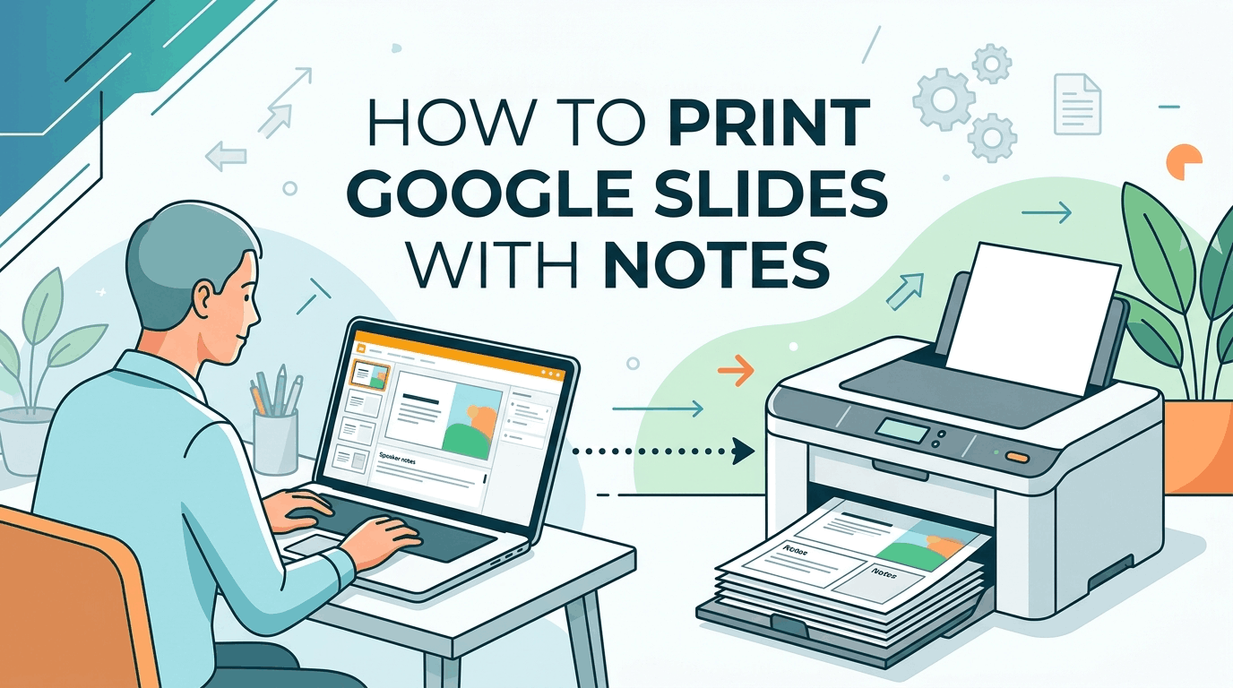 Come stampare presentazioni Google con note