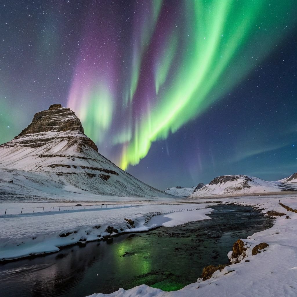 poollicht in IJsland