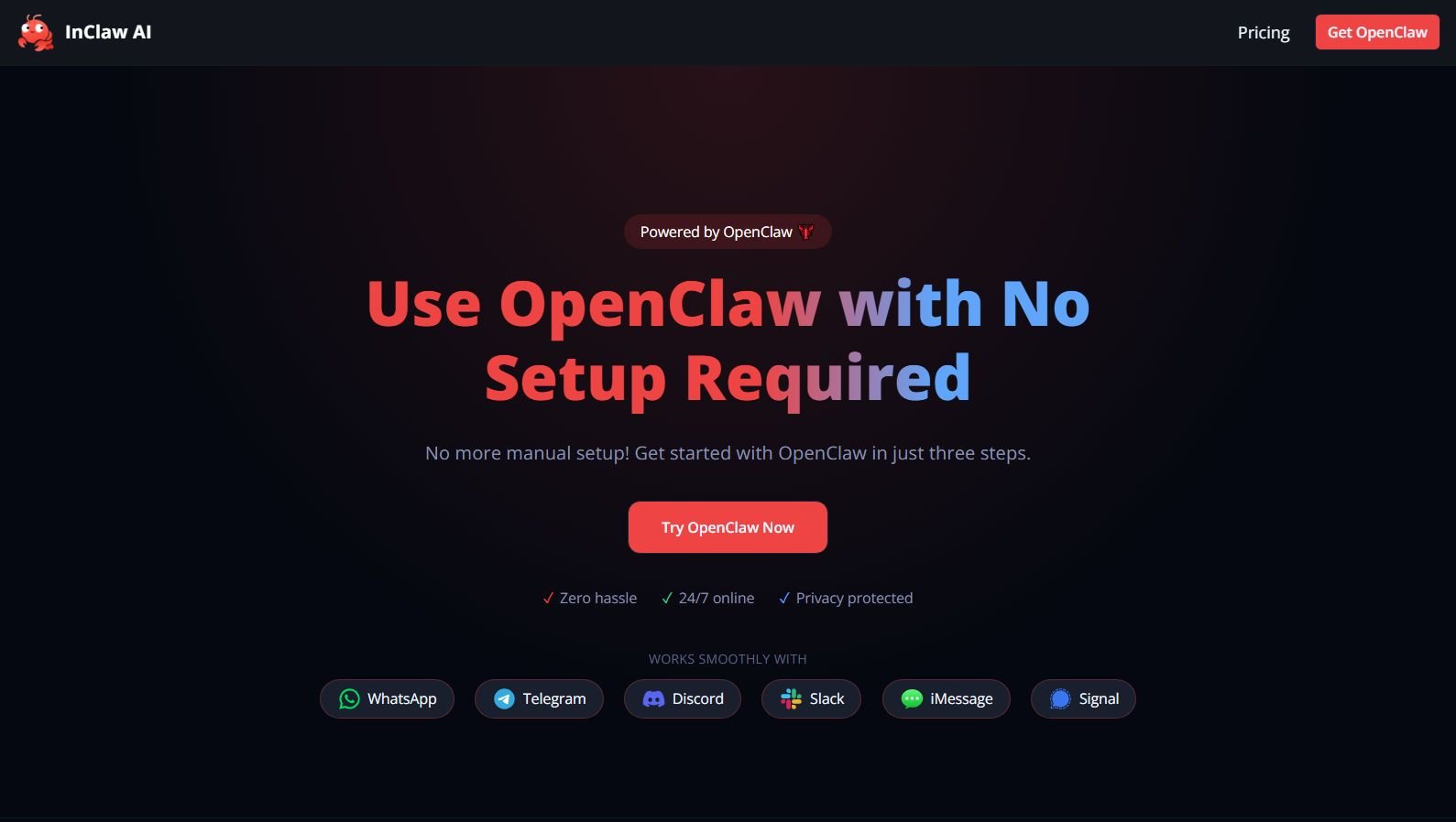 InClaw AI 截圖