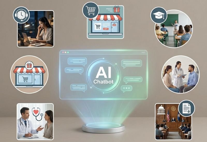 Chatbot IA do mundo real
