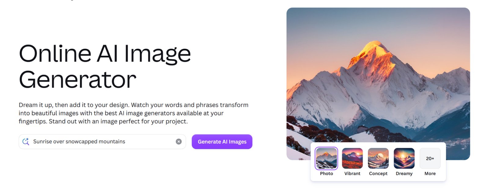 text to image generation